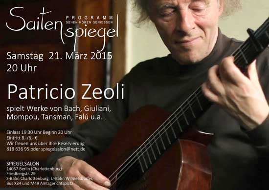 Patricio Zeoli Saitenspiegel 21.3.2015