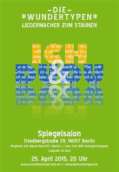 Wundertypen 25.4.2015 Spiegelsalon